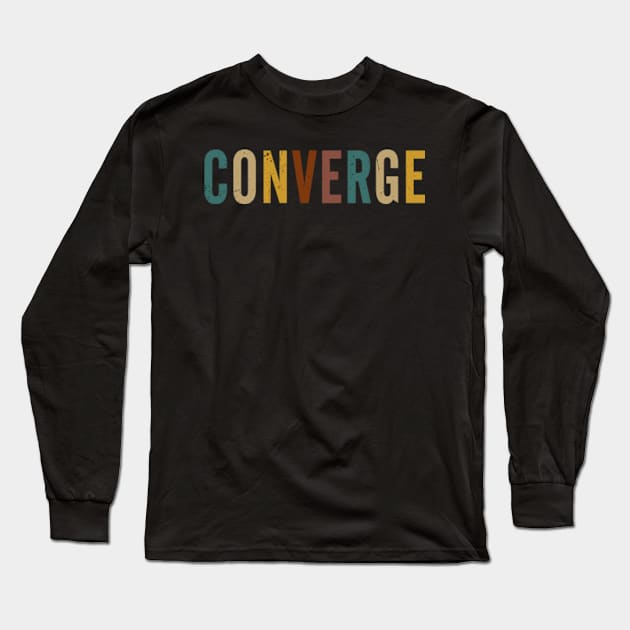 Graphic Colorful Converge Name Birthday 70s 80s 90s Long Sleeve T-Shirt by BoazBerendse insect